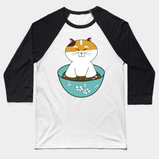 Miso Cat Baseball T-Shirt